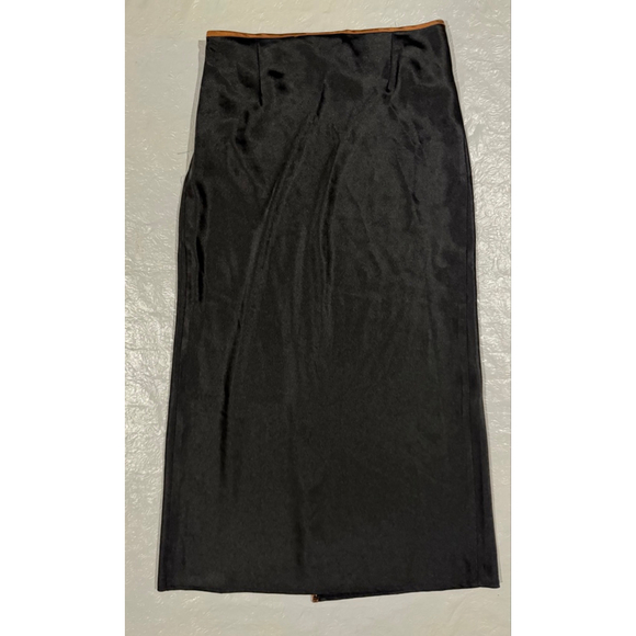 Alice in the Eve Asymmetrical Midi Skirt Clean Girl Model Quiet Luxury Y2K S - Picture 2 of 12